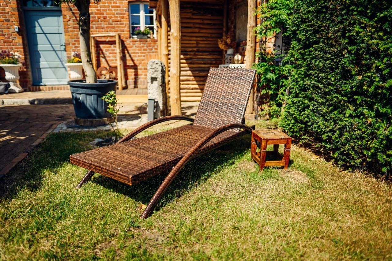 Alte Schmiede Mit Sauna, Pool Und Whirpool Im Aussenbereich Schoenstes Ferienhaus Der Lausitz Elsterheide Exteriér fotografie