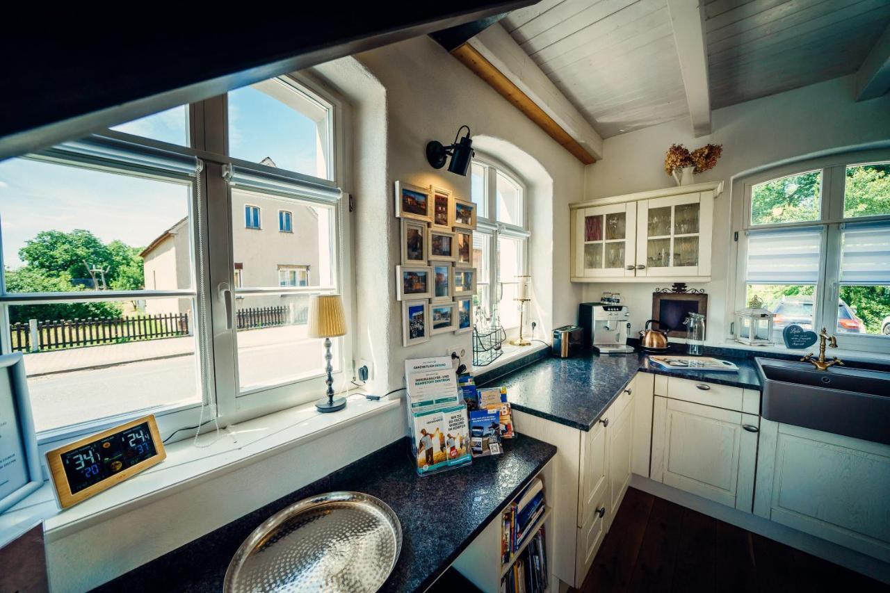 Alte Schmiede Mit Sauna, Pool Und Whirpool Im Aussenbereich Schoenstes Ferienhaus Der Lausitz Elsterheide Exteriér fotografie