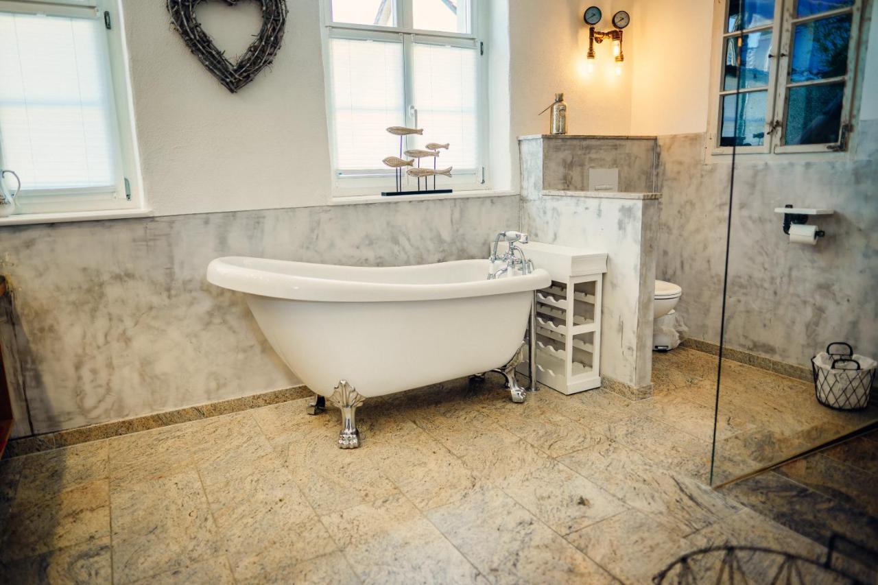 Alte Schmiede Mit Sauna, Pool Und Whirpool Im Aussenbereich Schoenstes Ferienhaus Der Lausitz Elsterheide Exteriér fotografie