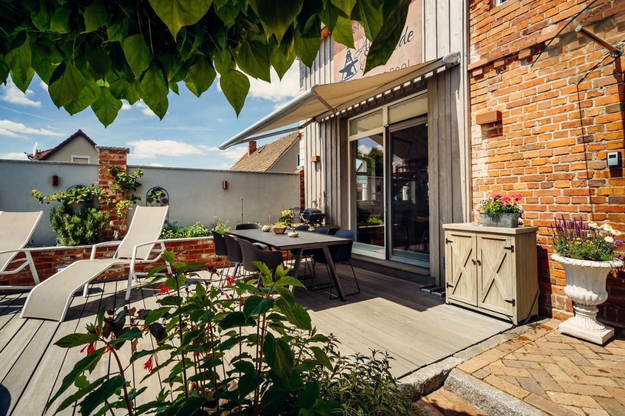 Alte Schmiede Mit Sauna, Pool Und Whirpool Im Aussenbereich Schoenstes Ferienhaus Der Lausitz Elsterheide Exteriér fotografie